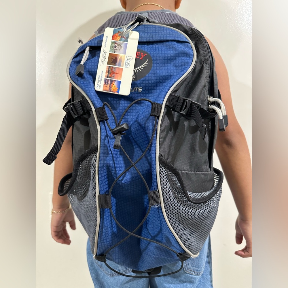 OSPREY Men's Backpack in Blue and Black